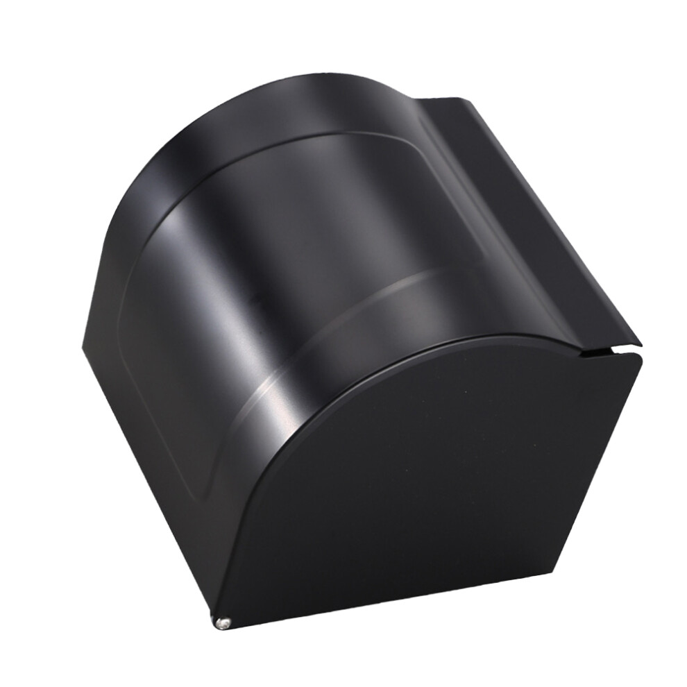 2Pcs Wall Mount Bathroom Paper Towel Dispenser Tissue Box Holder Black-image-OPC-PKX8K9Q-NEW