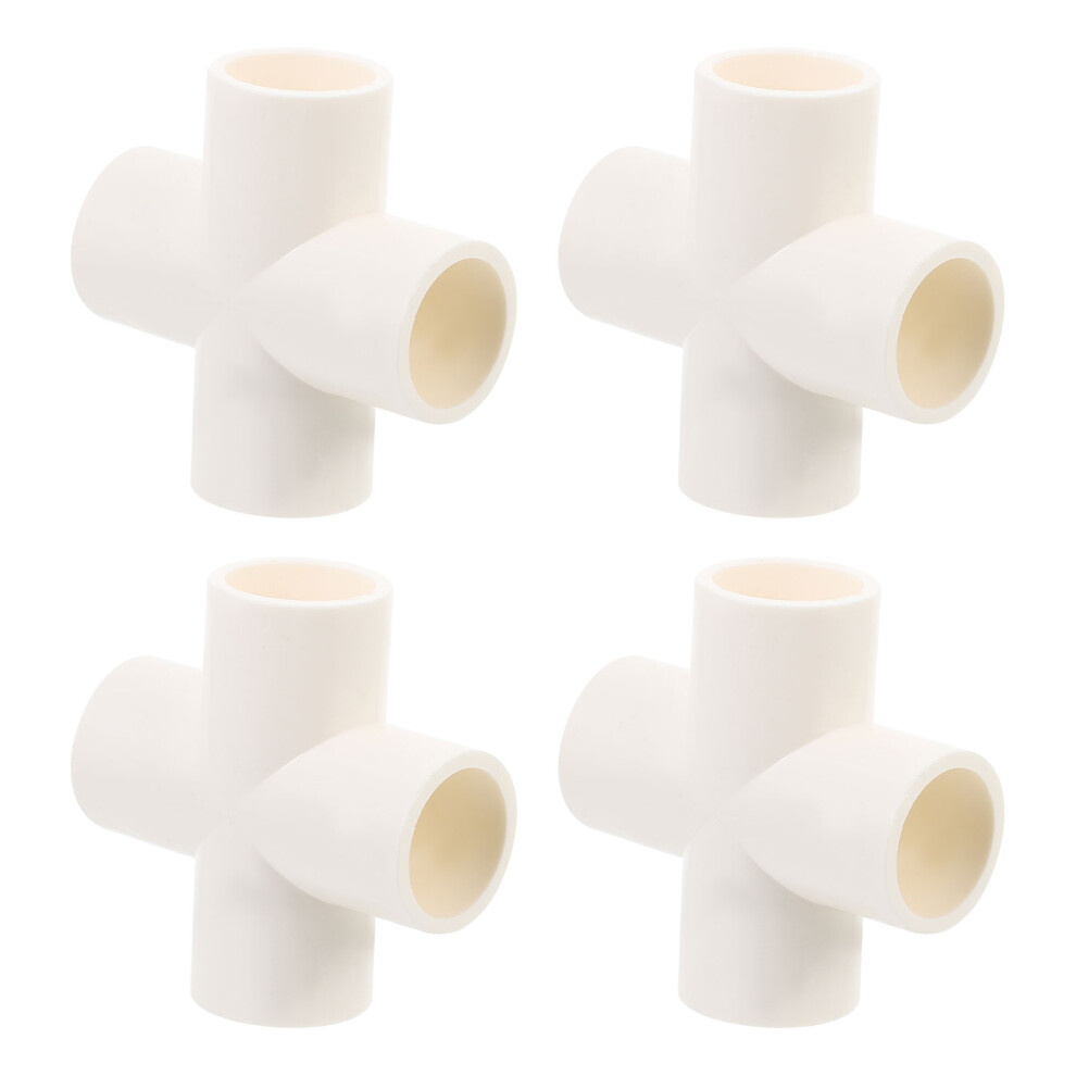 8 Pcs Joint Pvc Links Fitting Water Pipe Connector Hose Adapter 032510868887