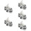 5Pcs Clip-On Mobile Phone Magnifier Microscope 50X Zoom 10