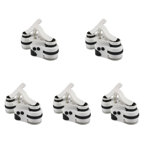 5Pcs Clip-On Mobile Phone Magnifier Microscope 50X Zoom 1