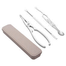Conjunto Multifuncional Para Comer Caranguejo Com Alicate E
