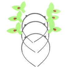 9 Pcs Novelty Headband With Ladybird Decorative Hair Clasp