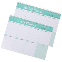 6 Pcs Work Planner To Do List Appointment Study Notepad For Homeschool