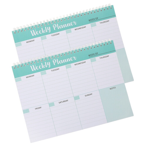 6 Pcs Work Planner To Do List Appointment Study Notepad For Homeschool 1
