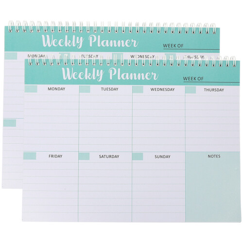 6 Pcs Work Planner To Do List Appointment Study Notepad For Homeschool 2