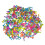 500 unid. redondos multicoloridos para artesanato, papel 5