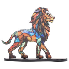 Metal Animal Desktop Ornament – Exquisite Home & Office Decor, 24x7x20cm