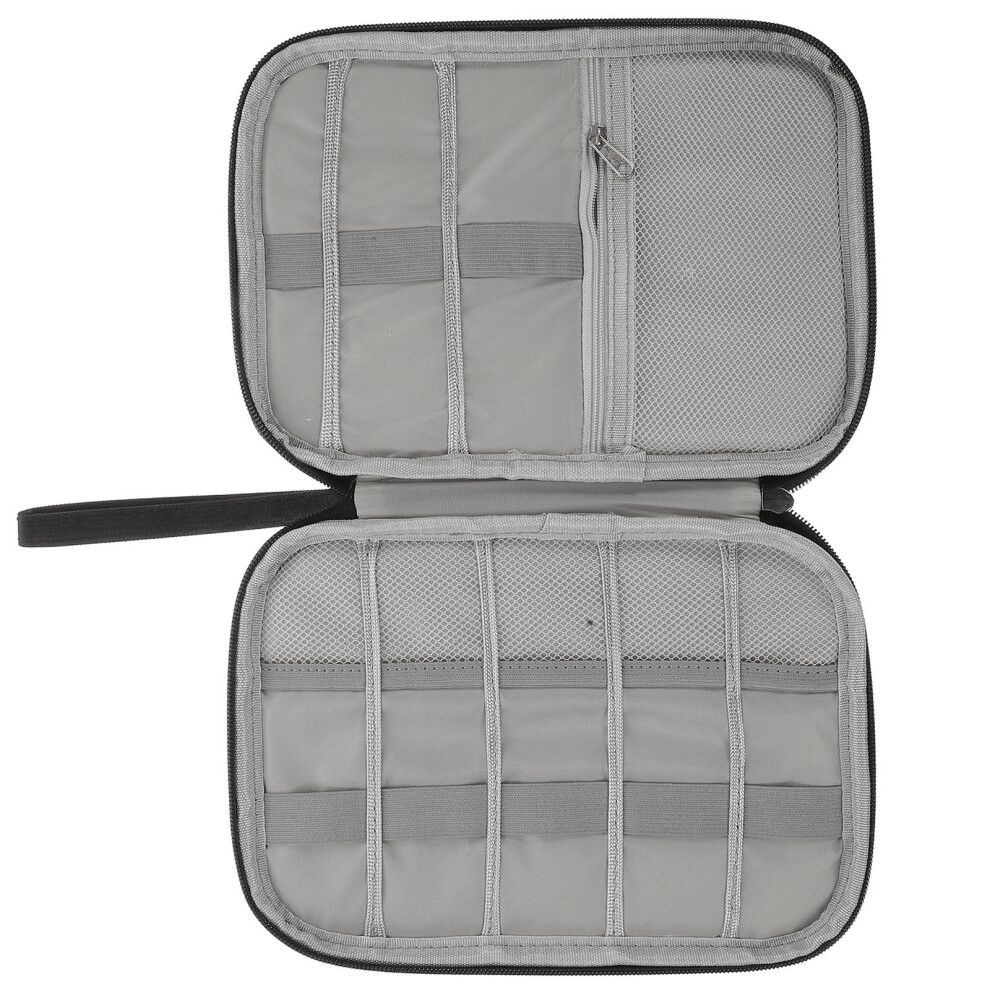 2Pcs Cord Organizer Bag Electronic Travel Case Cable Management 032297129966