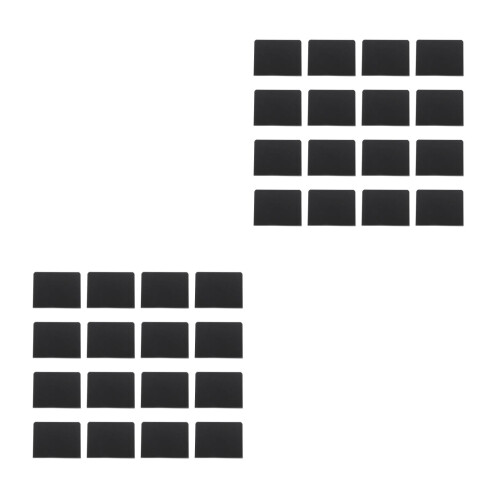 32 Pcs Plastic Chalkboards For Supermarkets And Desktop Messaging 2