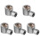 5Pcs Hydraulic Grease Fitting Button Head Cap Secure Connection 4