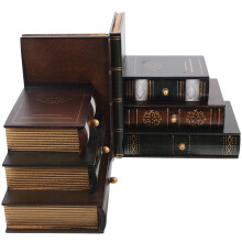 Bookend Ablagebox Buchform Holz Für Regale Buchaufbewahrung