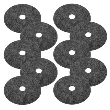 10St Non-Woven Baummulchring Rund Atmungsaktiv Saugfähig 28Cm