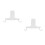 2Pcs Towel Swivel Hooks Wall-Mounted Holder For Kitchen Home 9