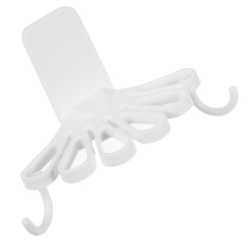 2Pcs Towel Swivel Hooks Wall-Mounted Holder For Kitchen Home 1