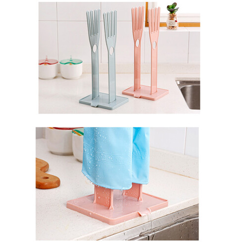 Creative Gummihandschuh Gestell Abtropfhalter Geschirrtücher 2