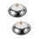 2 Sets Stainless Steel Pot Lid With Wood Handle 9