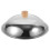 2 Sets Stainless Steel Pot Lid With Wood Handle 2