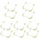 10 Pcs Folding Table Legs Foldable Desk Coffee Table Heavy Duty 4