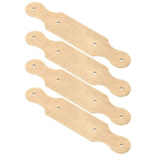 16 Pcs Wooden Box Protective Corners For Jewelry Boxes With Screws