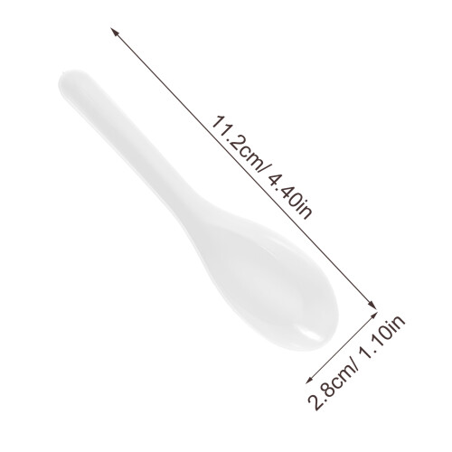60Pcs Transparent Small Utensils 1