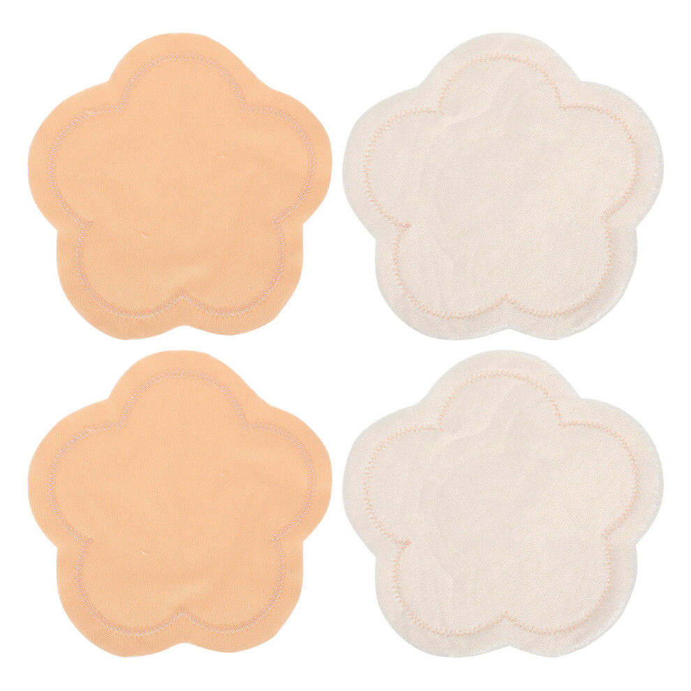 2 Pairs Reusable Washable Nursing Pads Comfortable Breastfeeding Pads Inoomp