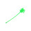 50Pcs Colorful Plastic Coconut Tree Stirring Sticks For Drinks 11