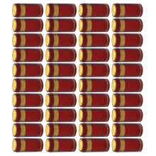 200Pcs Heat Shrink Capsules For Red Straight Mouth
