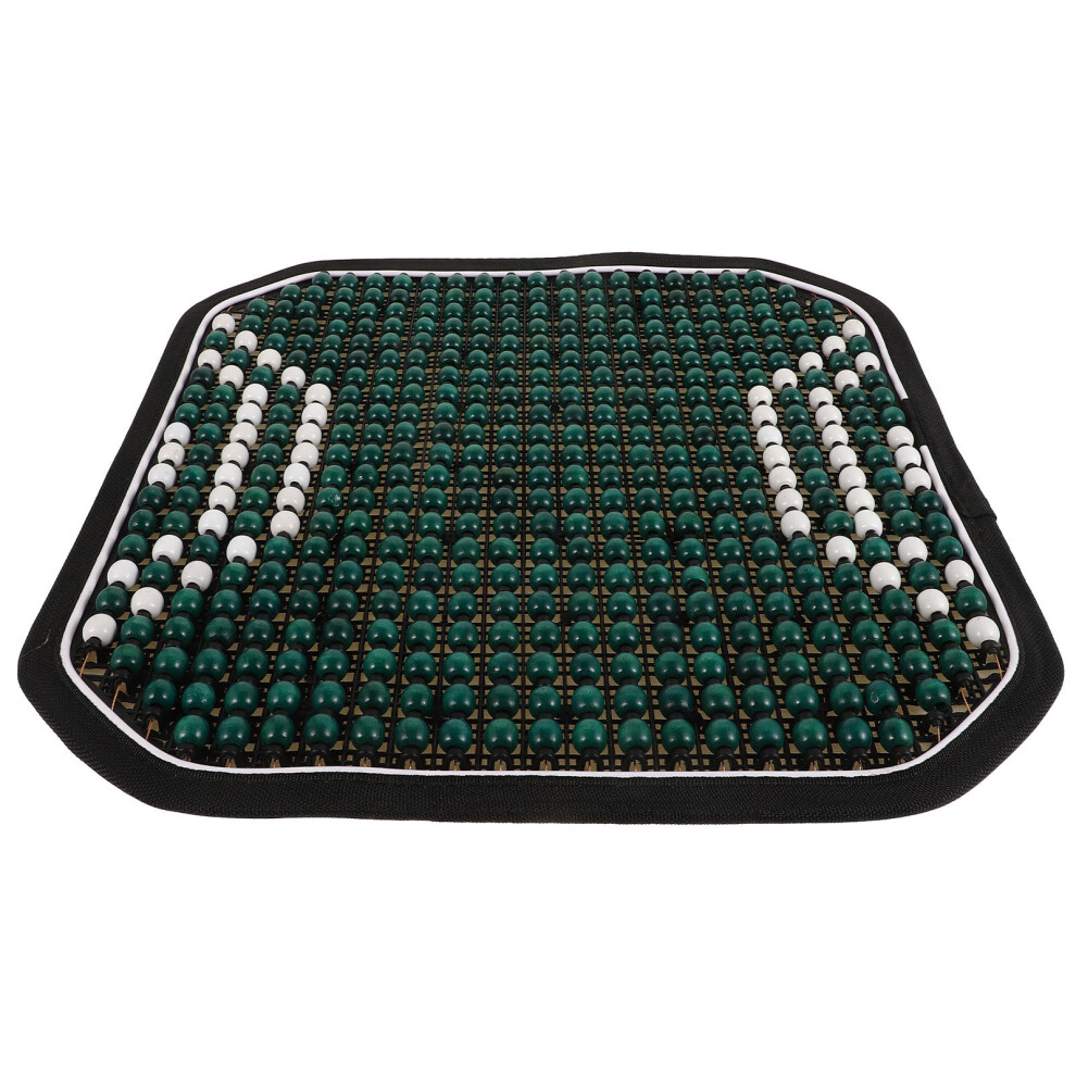 Wooden Beaded Car Seat Cushion Mesh Summer Cooling Pad For Chair Sofa 3353918919146