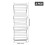 2 Pcs Rustproof Taco Stands Set Steel Color 2