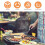 2 Pcs Rustproof Taco Stands Set Steel Color 8