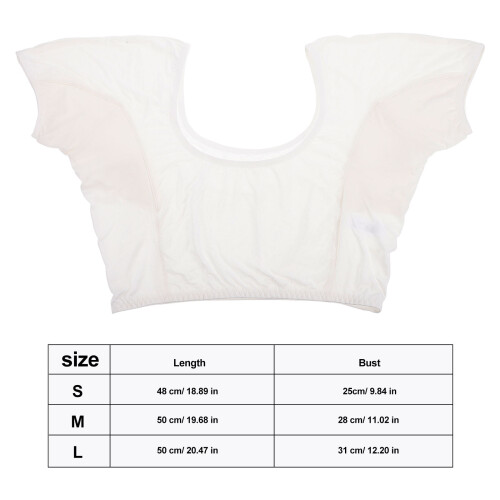1Pc Cotton Underarm Sweat Pads Vest Armpit 1