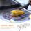 2 Pcs Rustproof Taco Stands Set Steel Color 11
