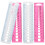 4Pcs Plastic Knitting Needle Measuring Ruler Sewing Weaving Tool 11