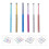 6Pcs Eyelash Applicator Brushes For Mascara Makeup 3