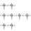 8 Pcs Weaving Machine Tensioning Drawing Yarn Expander 7
