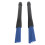 2pcs Retractable Nylon Drum Brushes with Rubber Handles – Blue, 23.7cm 12