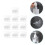 10 Pcs Adhesive Hook Rack Bathroom Holder Shampoo Bottle D 4