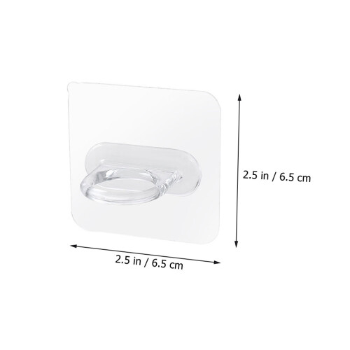 10 Pcs Adhesive Hook Rack Bathroom Holder Shampoo Bottle D 1
