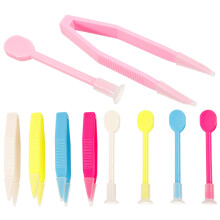 10 Pcs Tweezers And Suction Stick Lenses Inserter Remover For Travel