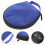 4Pcs Small Cd Case Round Storage Bag Dvd Holder 20 Capacity 9