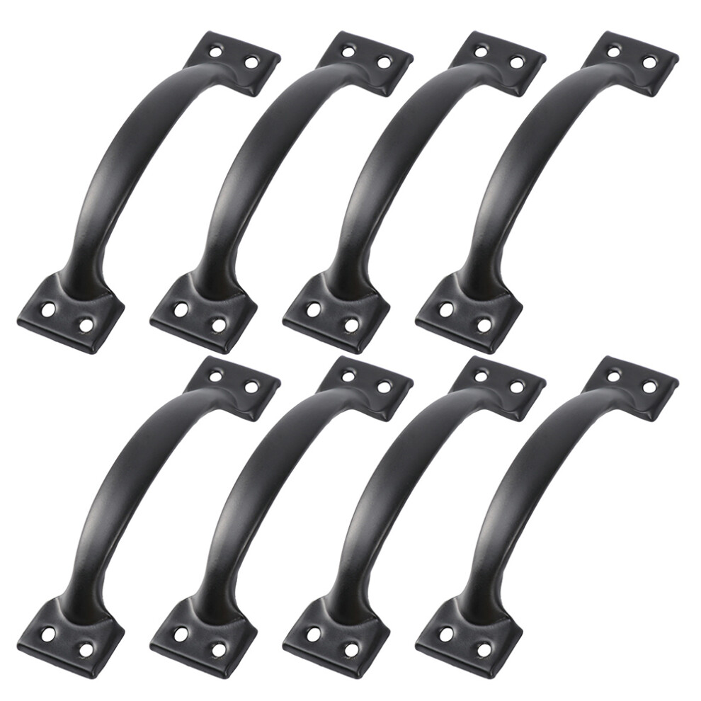 12Pcs Retro Dumpling Drawer Pull Knob For Kitchen Cabinet Black 3353942817401