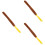 3Pièces Brosse Poussière Bois Clair Pour Nettoyer Instruments 8
