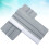 2Pcs Car Window Film Plastic Squeegee Decal Tool Grey 7