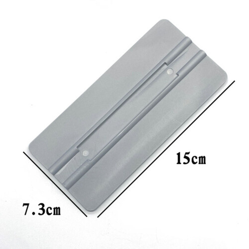 2Pcs Car Window Film Plastic Squeegee Decal Tool Grey 2