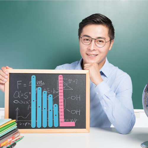 One Set Splicing Bars Triangle Math Teaching Aid 1