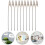 50Pcs Metal Wire Clips For Craft Photo Note Holding 5