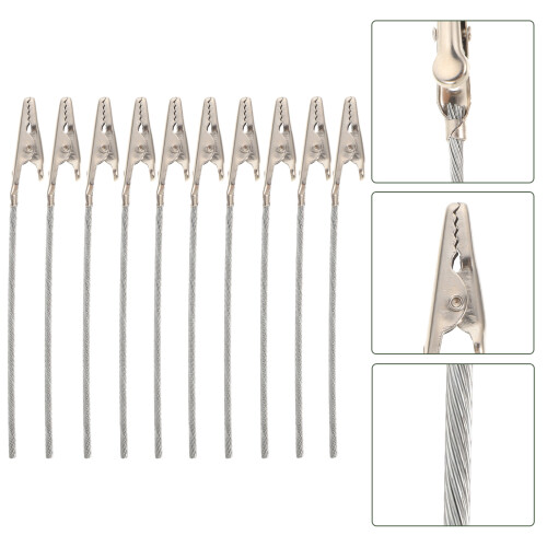 50Pcs Metal Wire Clips For Craft Photo Note Holding 2