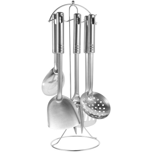 7 Pcs Stainless Steel Kitchen Tool Set Cooking Utensils Spoon 2