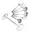 7 Pcs Stainless Steel Kitchen Tool Set Cooking Utensils Spoon 7
