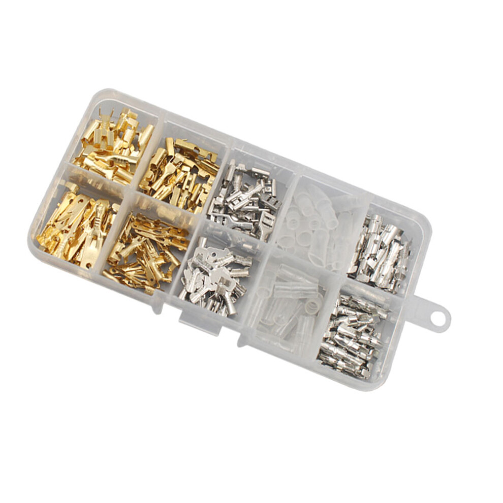 1 Set Of 150Pcs 6.3Mm Automotive Connector Terminal Insert Spring 3353918934729